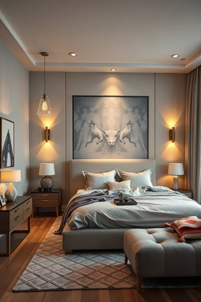 54 Cozy Modern Bedroom Ideas For A Warm And Stylish Retreat