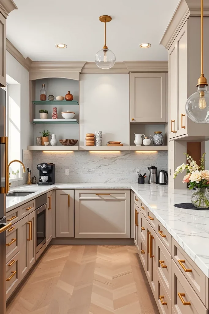 45 Kitchen Coffee Bar Styling Ideas To Create A Beautiful And Functional Coffee Station