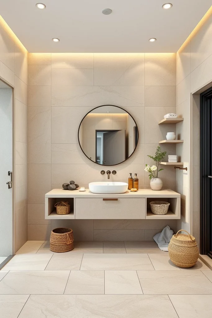 45 Warm Neutral Bathroom Design Inspiration Ideas For A Cozy And Timeless Space