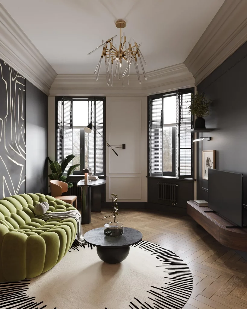 43 Curved Furniture Living Room Ideas for a Cozy Fall Interior