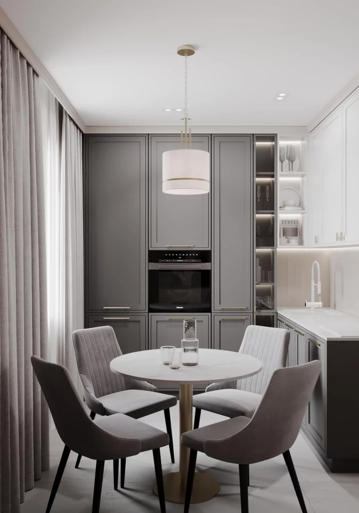45 White And Gray Kitchen to Try This Season