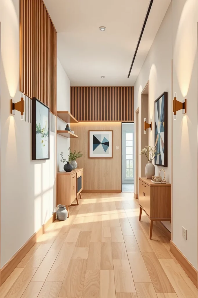 57 Hallway Accent Wall Ideas To Elevate Your Entryway