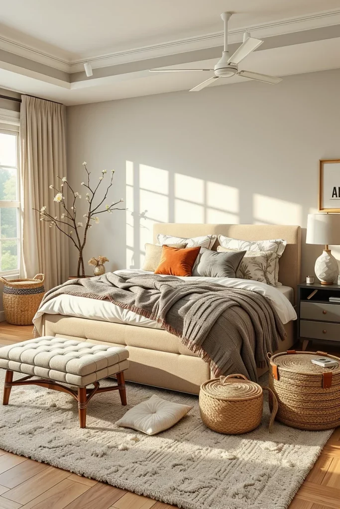 55 Cozy Fall Bedroom Decorating Ideas Inspiration For A Warm And Inviting Autumn Retreat