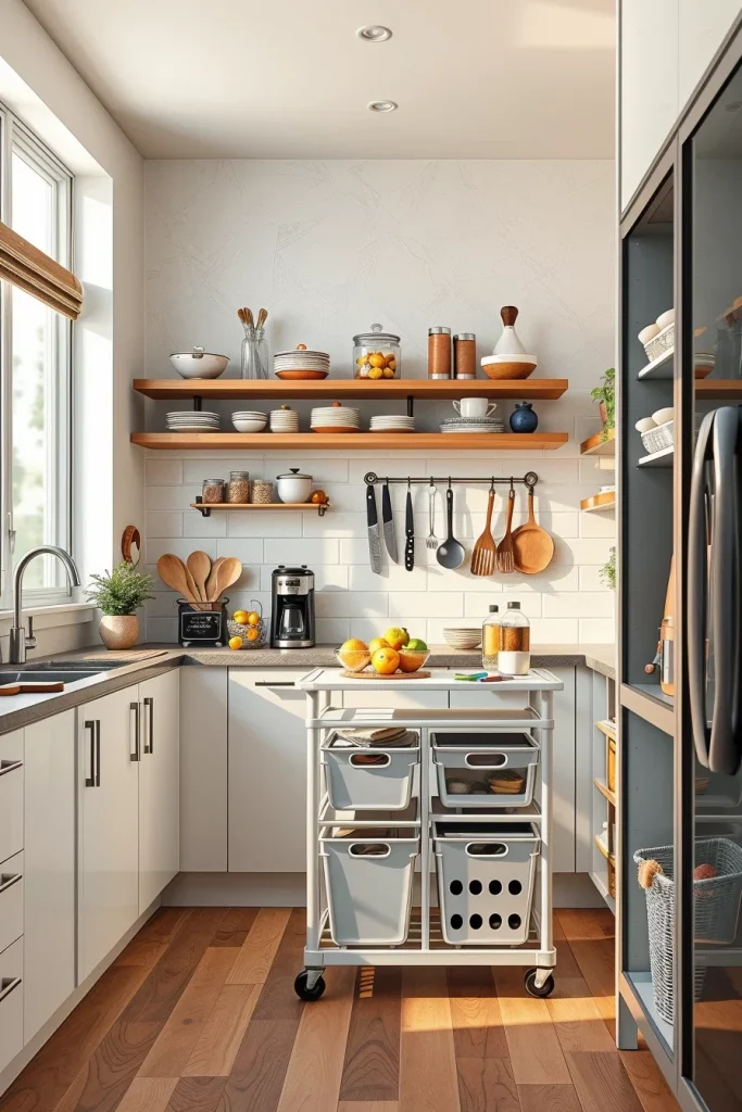 56 Small Kitchen Organization Storage Solutions For A Clutter-Free And Functional Space