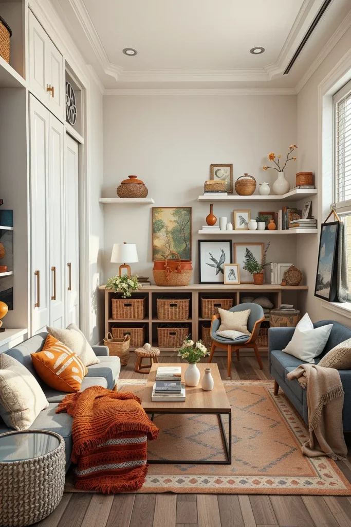 46 Small Living Room Storage Solutions Ideas To Maximize Space And Stay Organized
