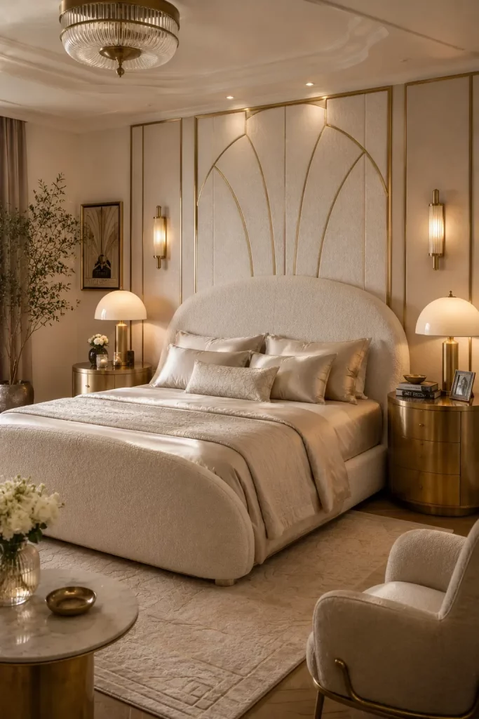 50 Modern Art Deco Bedroom Ideas For Fall