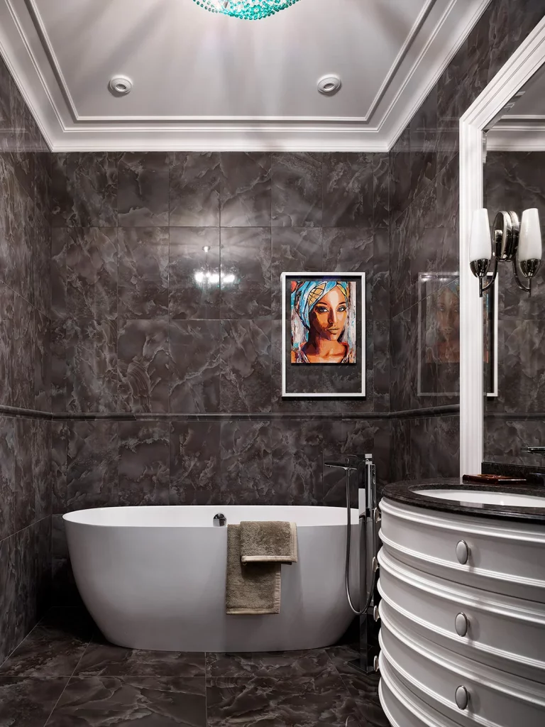 45 Art Deco Bathroom Ideas For A Moody Fall