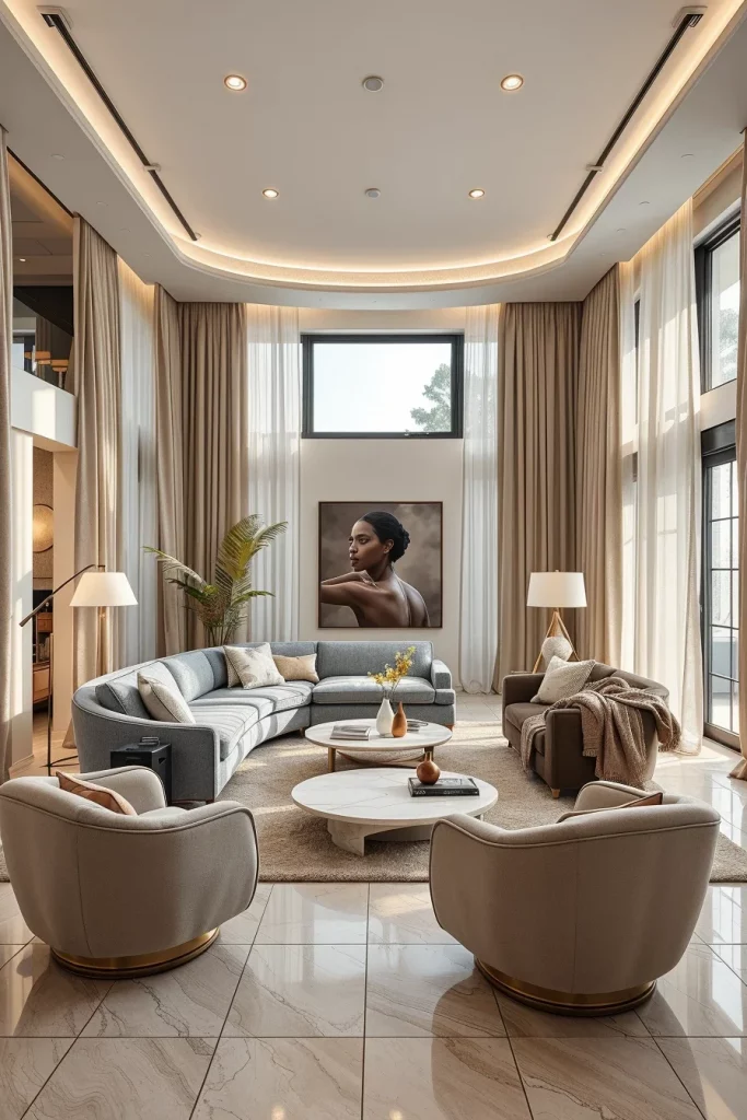 56 Sculptural Living Room Ideas For A Modern And Artistic Home