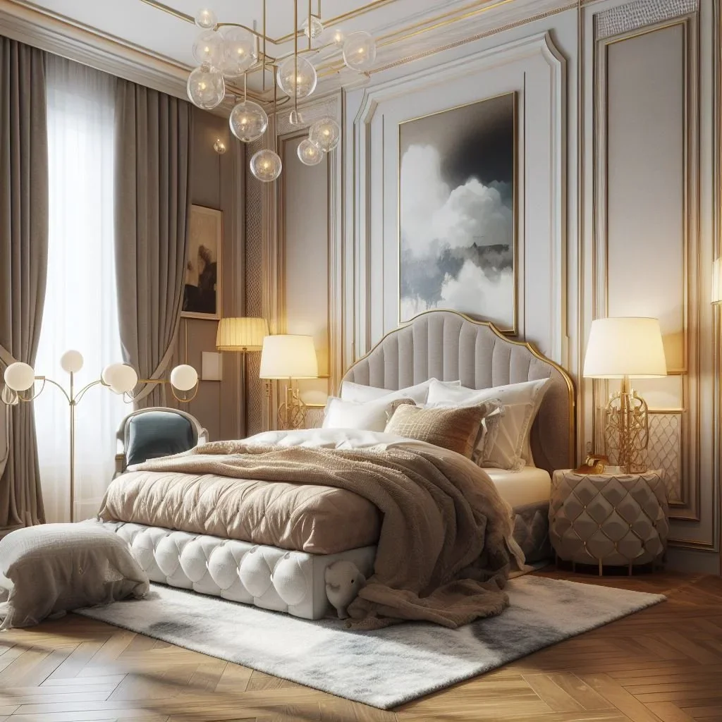 50 Modern Art Deco Bedroom Ideas For Fall