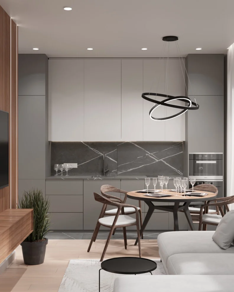 45 White And Gray Kitchen to Try This Season