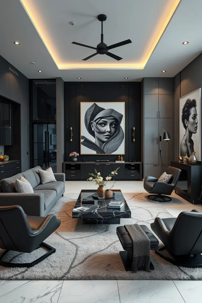 54 Monochromatic Living Room Ideas For A Timeless And Elegant Home