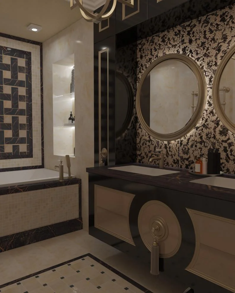 45 Art Deco Bathroom Ideas For A Moody Fall