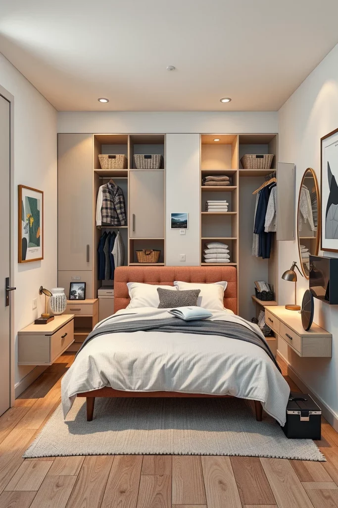 60 Small Bedroom Organization Storage Solutions Ideas To Maximize Space And Style
