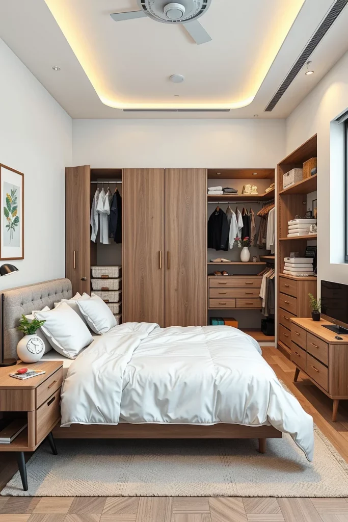 60 Small Bedroom Organization Storage Solutions Ideas To Maximize Space And Style