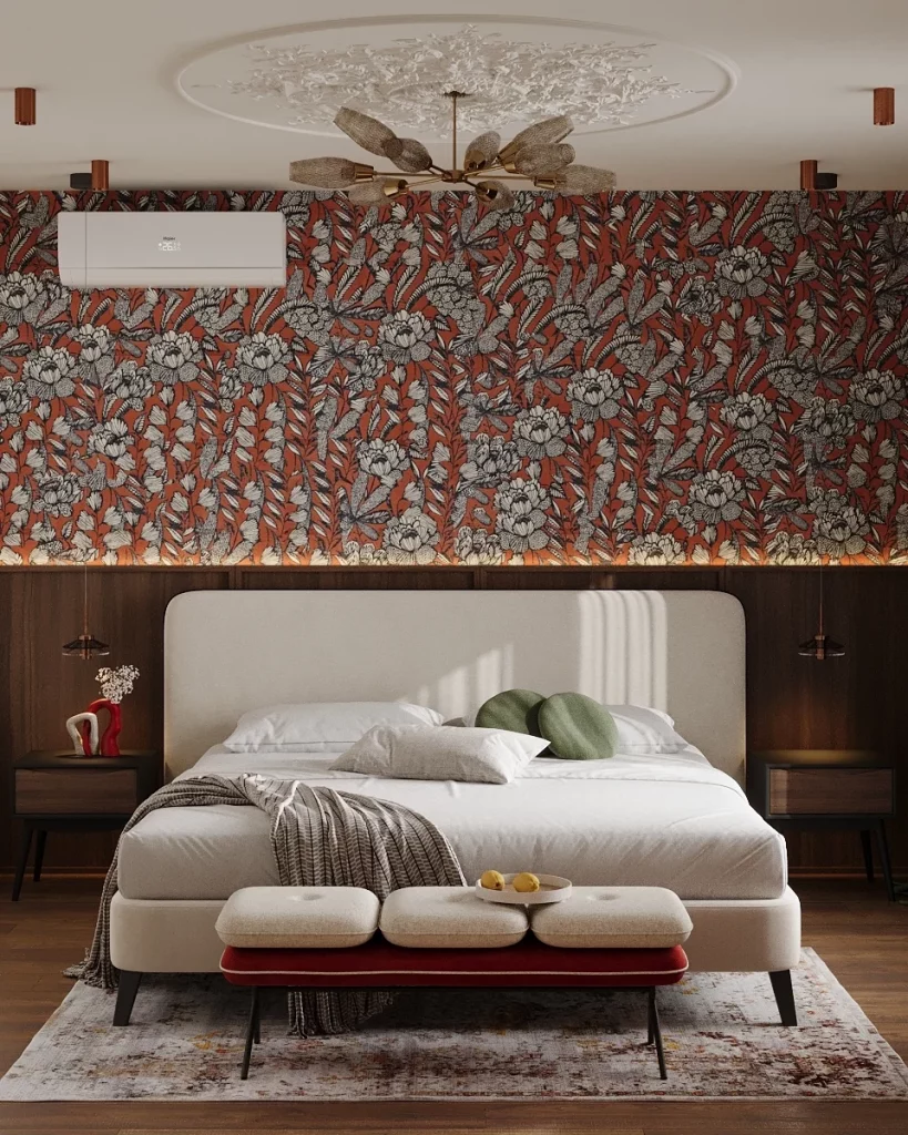 46 Cherry Red Fall Bedroom Ideas for a Cozy Seasonal Retreat