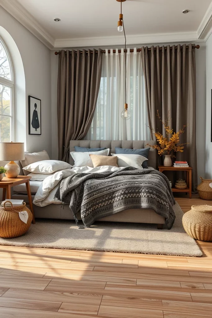 55 Cozy Fall Bedroom Decorating Ideas Inspiration For A Warm And Inviting Autumn Retreat