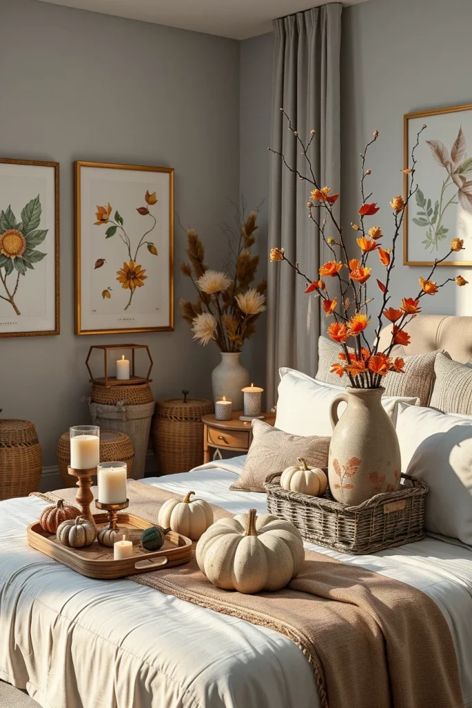 55 Cozy Fall Bedroom Decorating Ideas Inspiration For A Warm And Inviting Autumn Retreat