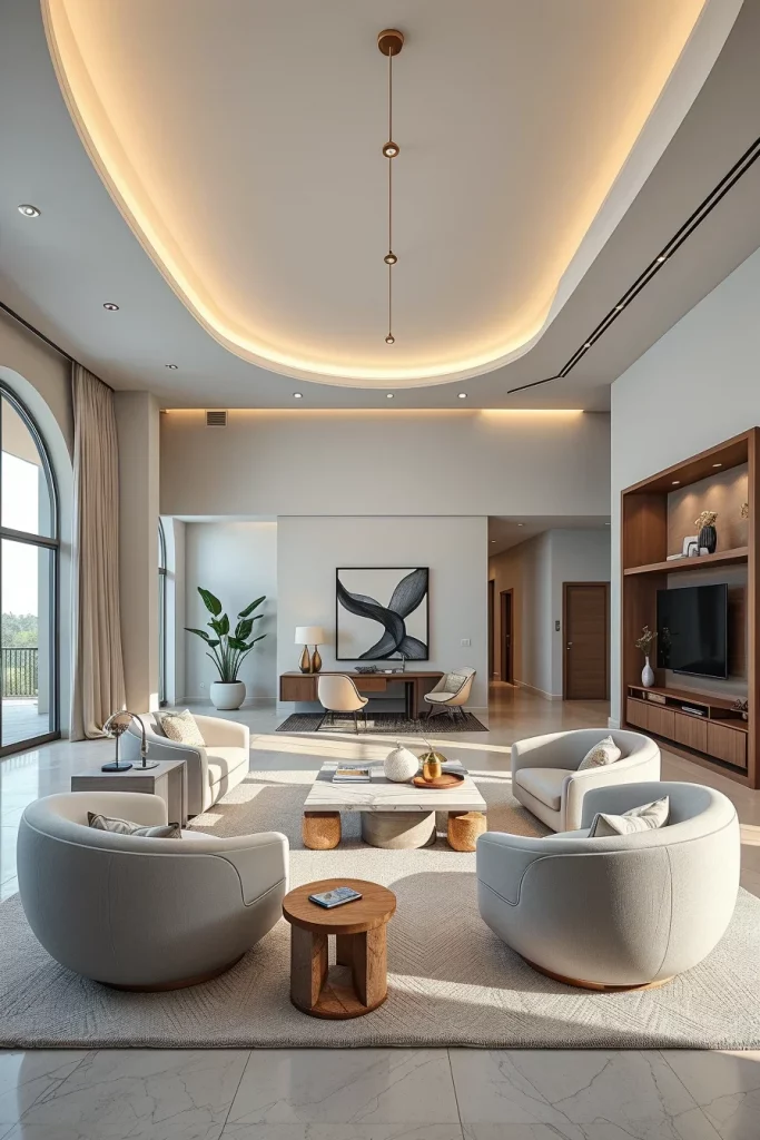 56 Sculptural Living Room Ideas For A Modern And Artistic Home