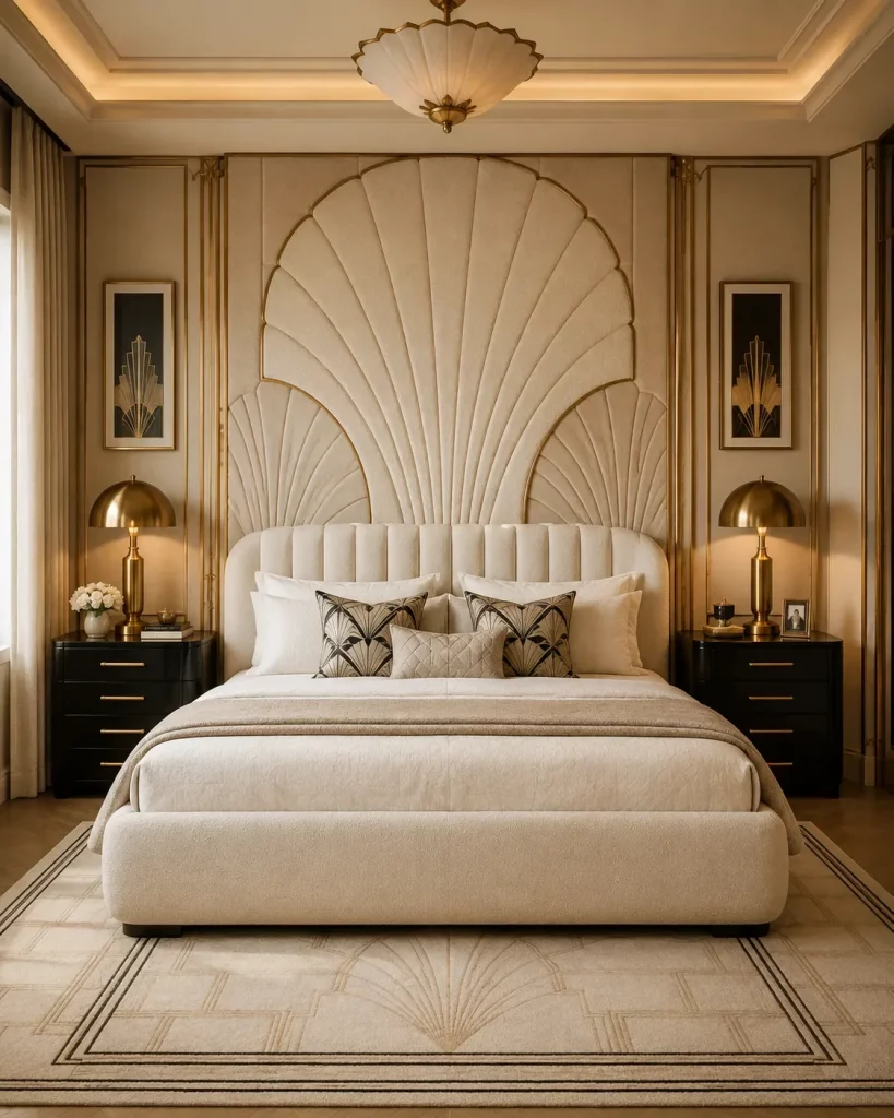 50 Modern Art Deco Bedroom Ideas For Fall
