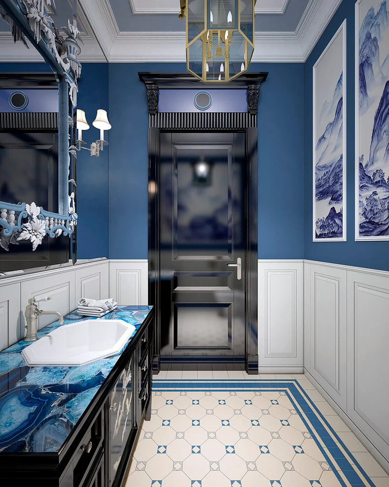 45 Art Deco Bathroom Ideas For A Moody Fall