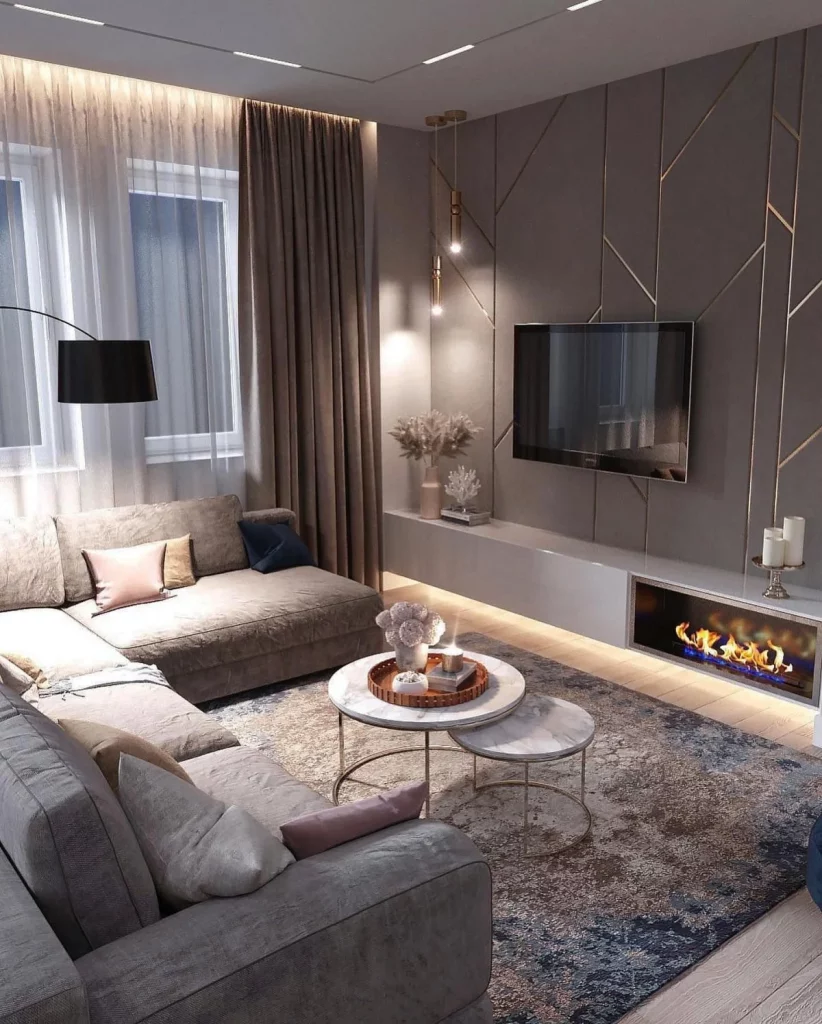 46 Cozy Living Room Ideas For Modern Apartments
