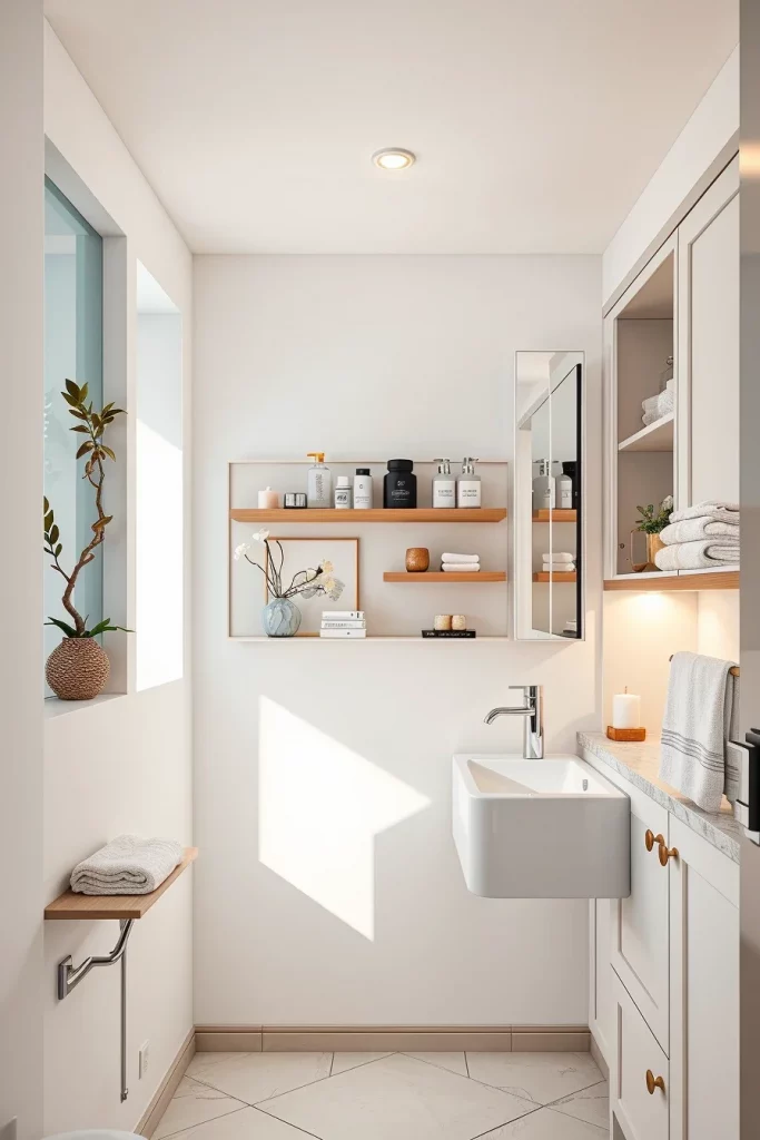 56 Bathroom Shelf Organization And Styling Ideas For A Beautiful And Organized Space