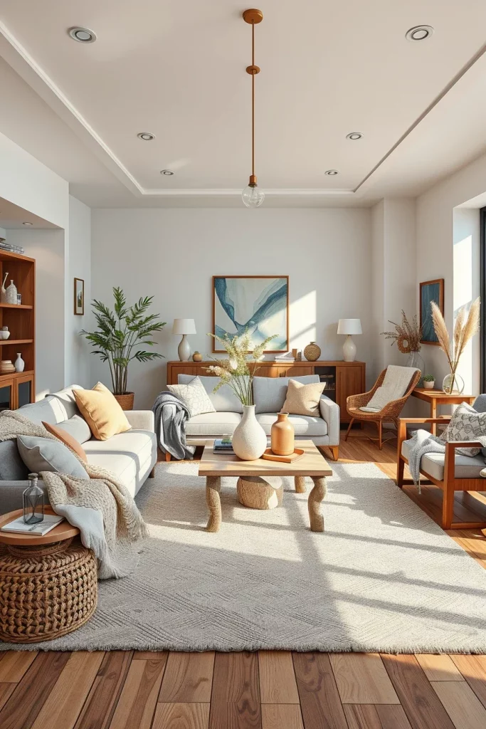 61 Soft Contemporary Living Room Ideas For A Cozy And Elegant Home