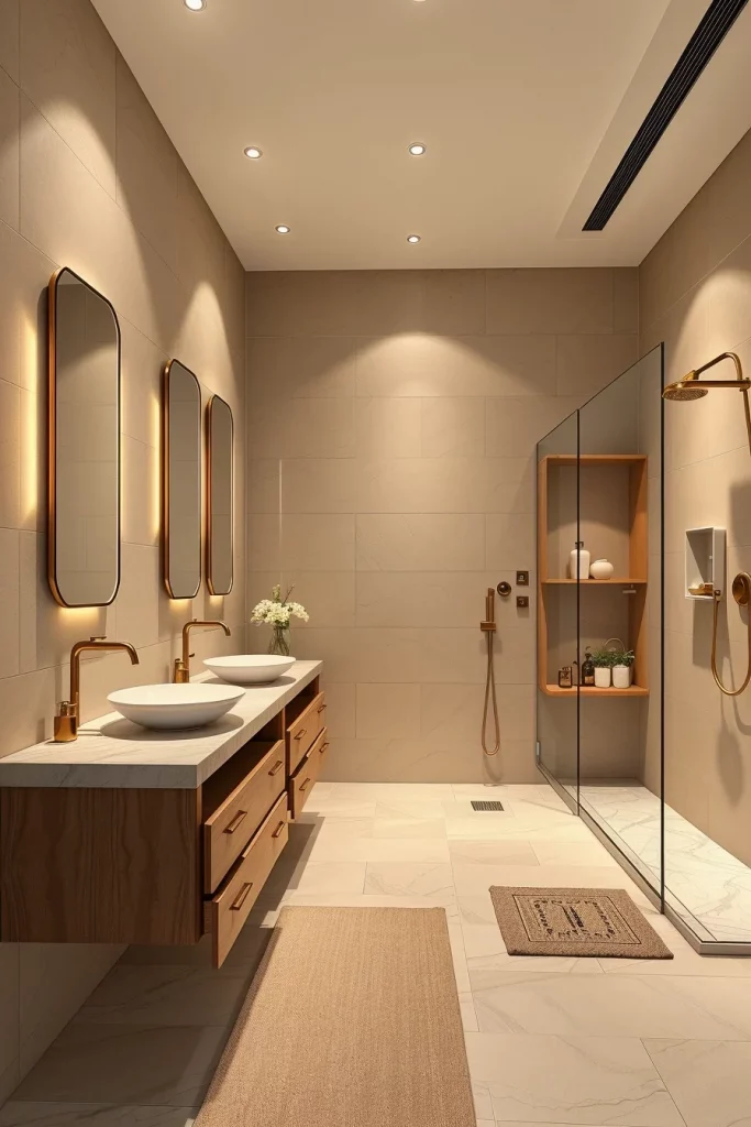 45 Warm Neutral Bathroom Design Inspiration Ideas For A Cozy And Timeless Space