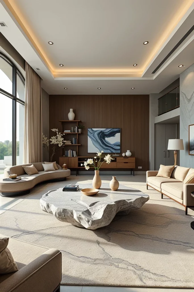 56 Sculptural Living Room Ideas For A Modern And Artistic Home
