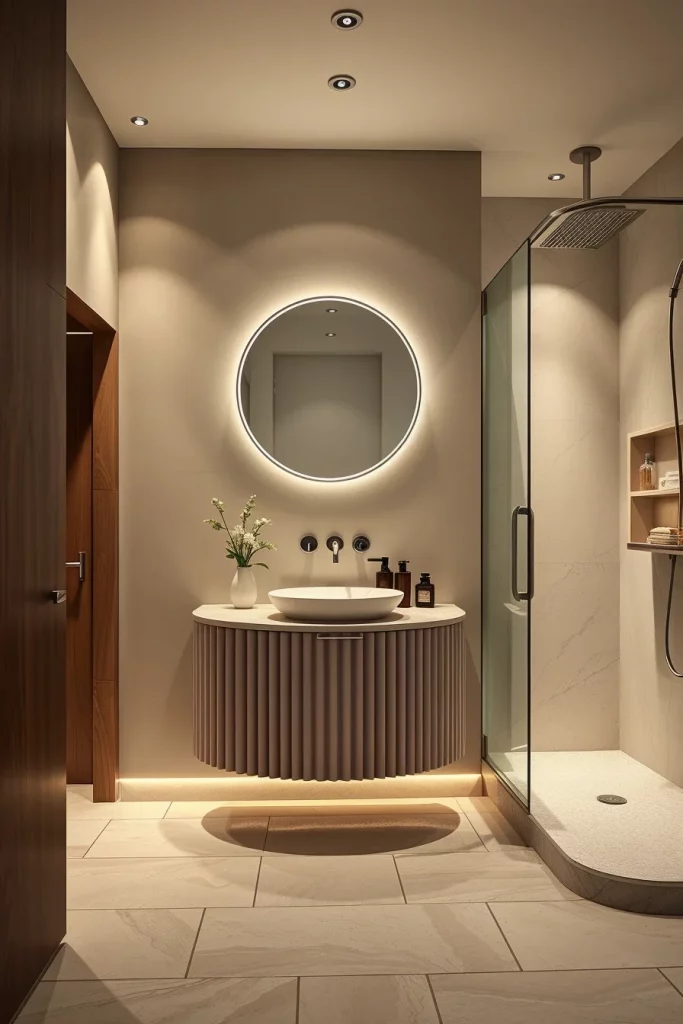 49 Minimalist Bathroom Decor With Texture Ideas For A Stylish Modern Space
