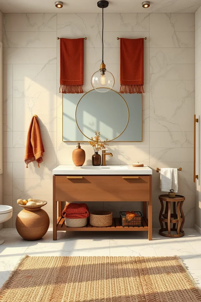 54 Cozy Fall Bathroom Decor Ideas For A Warm And Inviting Autumn Retreat