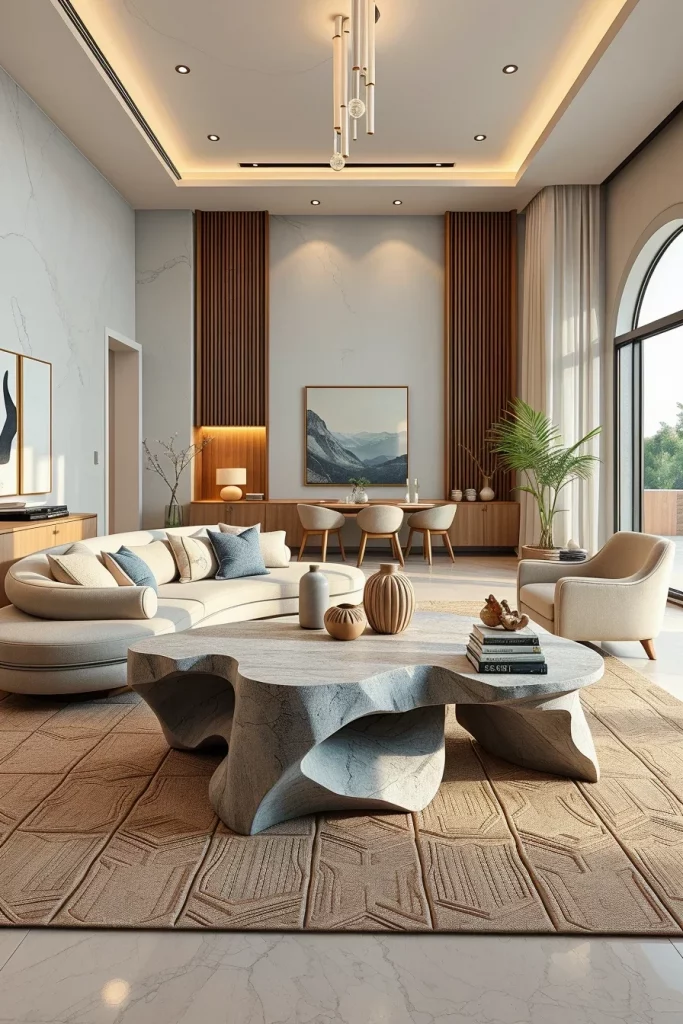 56 Sculptural Living Room Ideas For A Modern And Artistic Home
