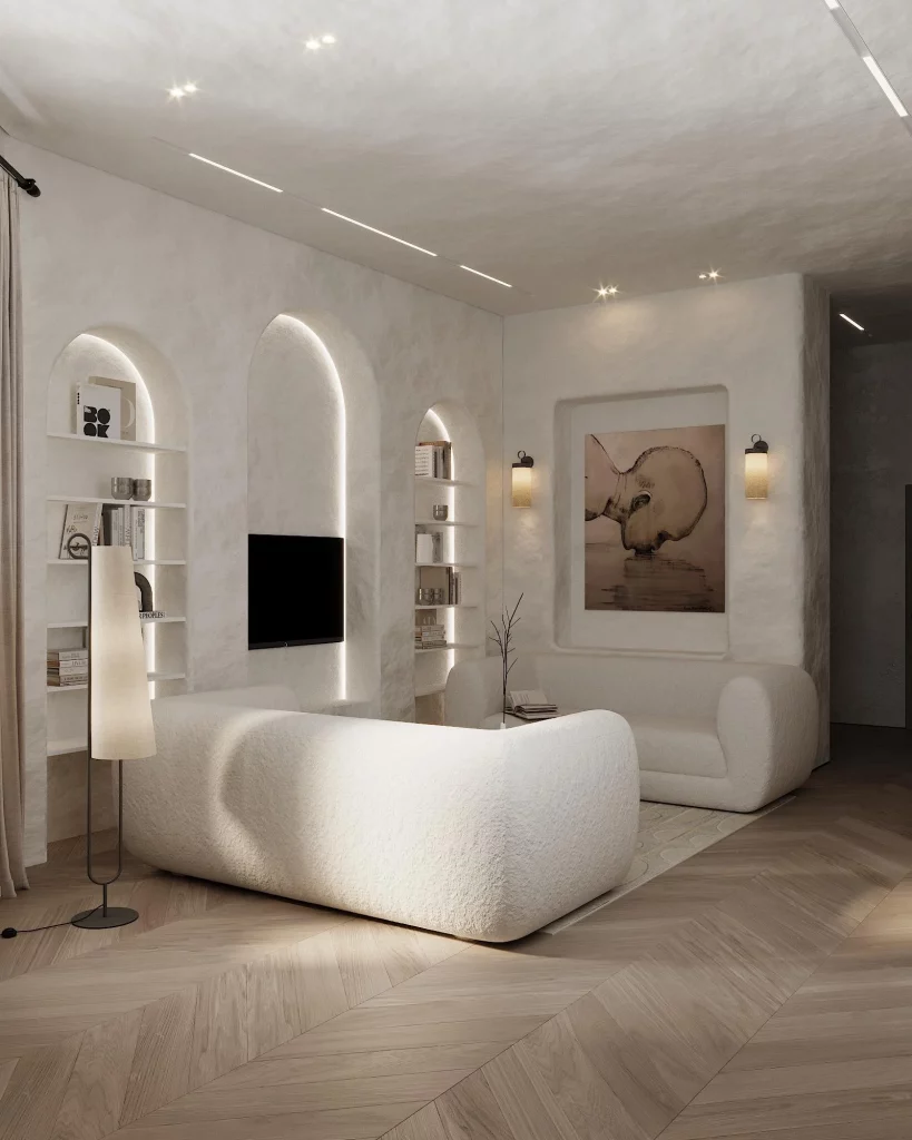 43 Curved Furniture Living Room Ideas for a Cozy Fall Interior