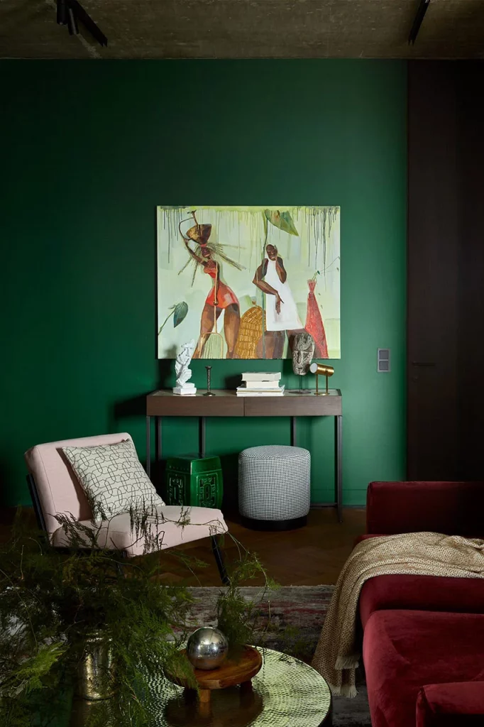 48 Jade Green Living Room for a Cozy Fall Interior