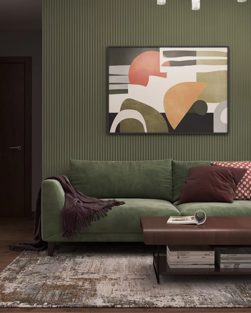 46 Olive Green Living Room Ideas to Fall 2026 Season