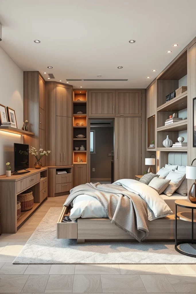 60 Small Bedroom Organization Storage Solutions Ideas To Maximize Space And Style