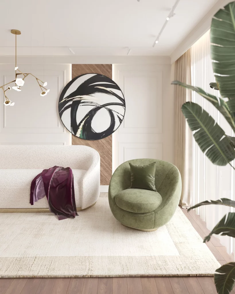 43 Curved Furniture Living Room Ideas for a Cozy Fall Interior