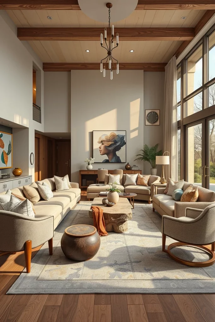 61 Soft Contemporary Living Room Ideas For A Cozy And Elegant Home