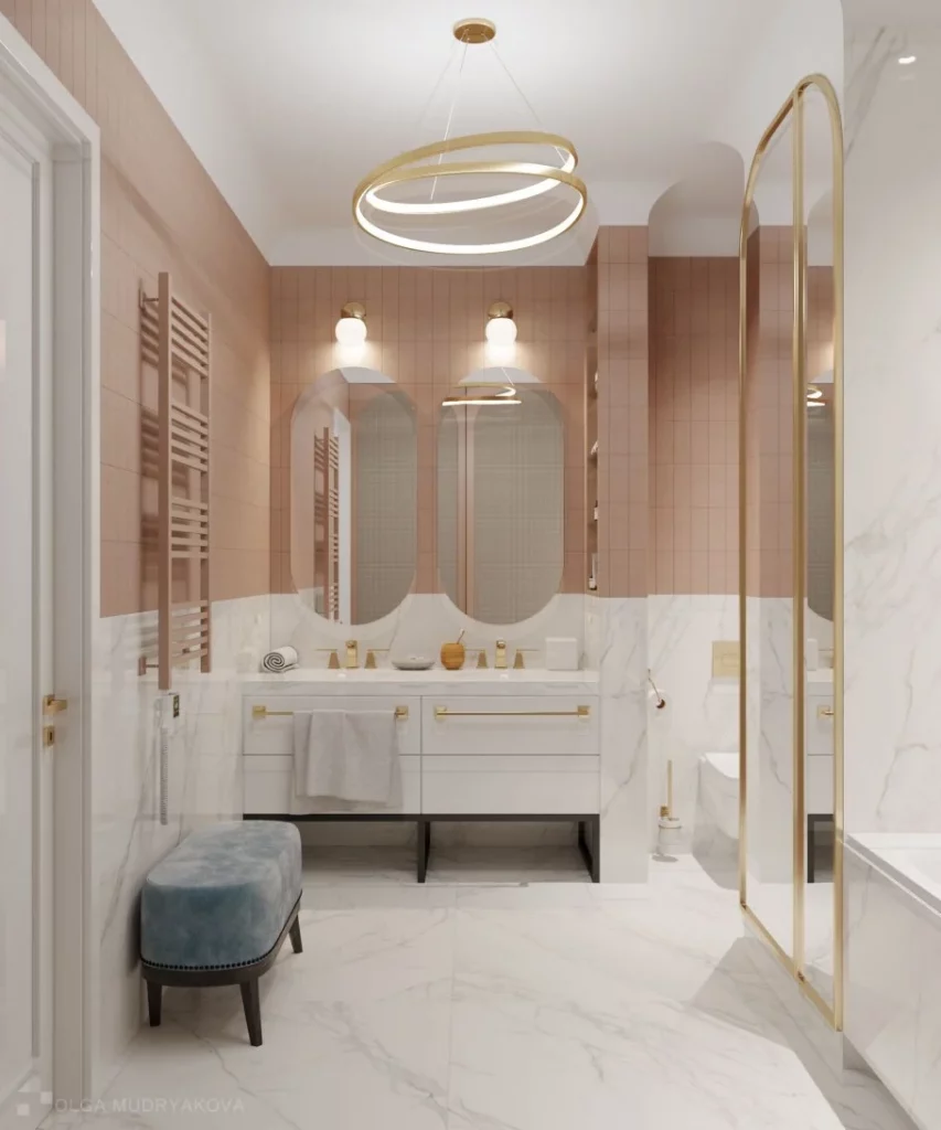 45 Art Deco Bathroom Ideas For A Moody Fall