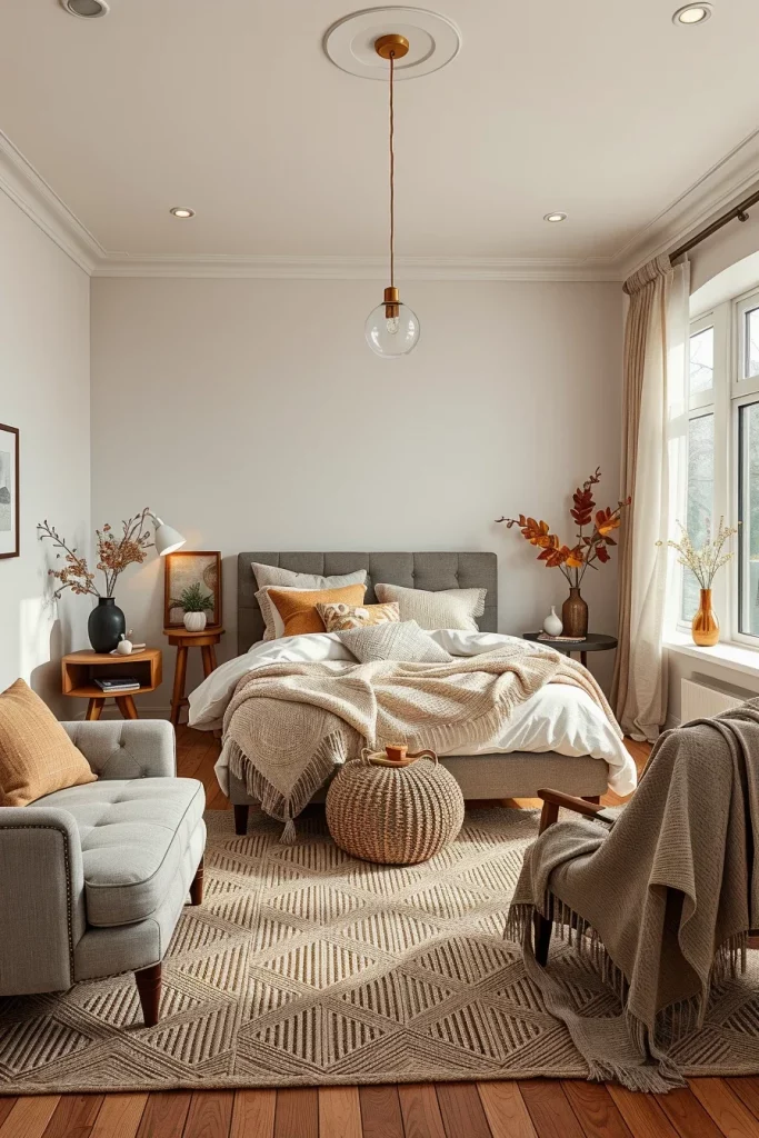 55 Cozy Fall Bedroom Decorating Ideas Inspiration For A Warm And Inviting Autumn Retreat