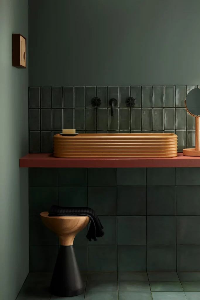 43 Olive Green Bathroom Ideas to Fall 2026 Season