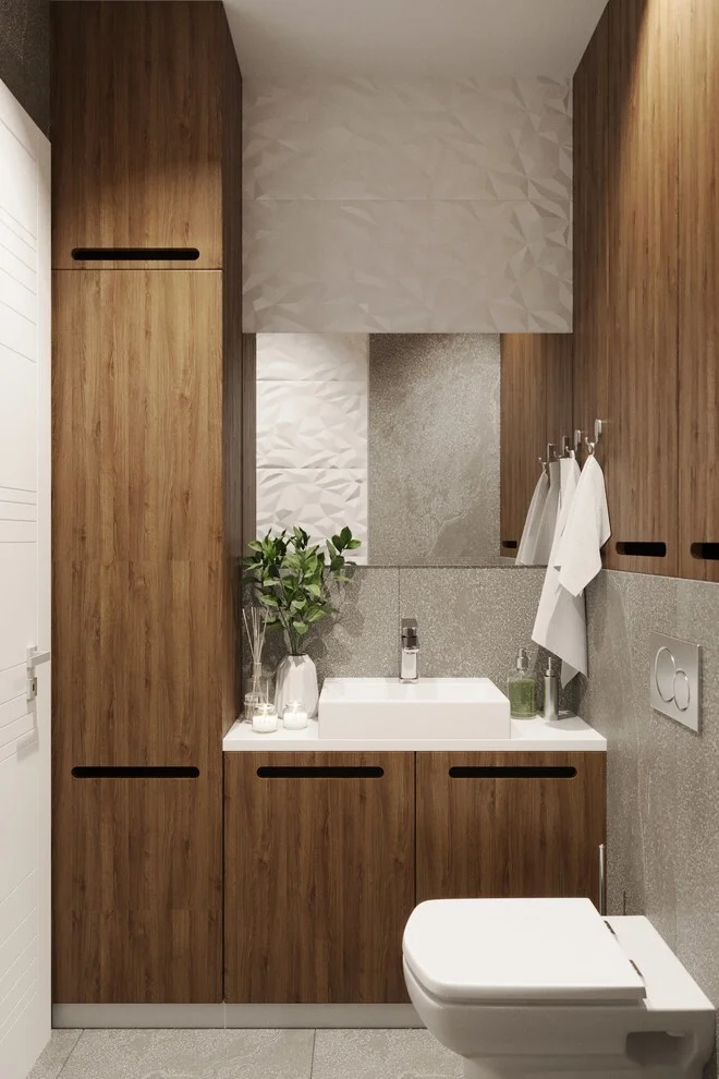 46 Small Bathroom Organization and Storage Solutions for Fall