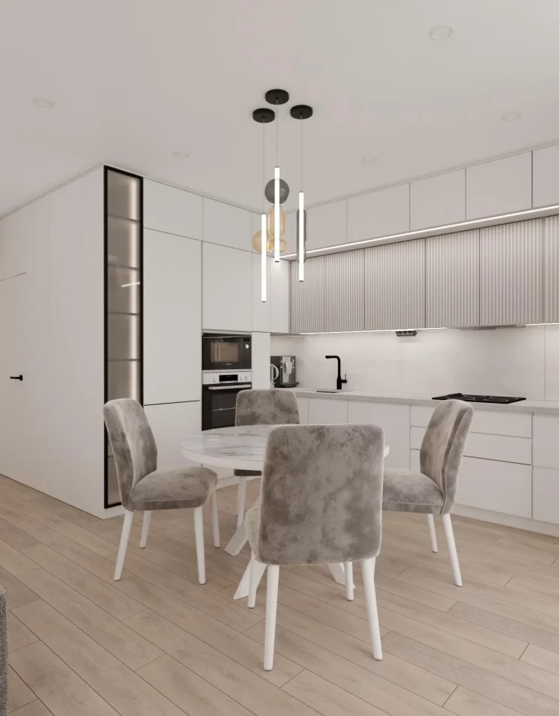 45 White And Gray Kitchen to Try This Season