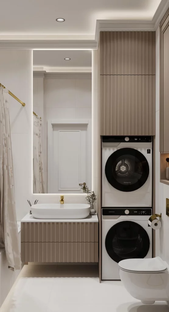 46 Small Bathroom Organization and Storage Solutions for Fall