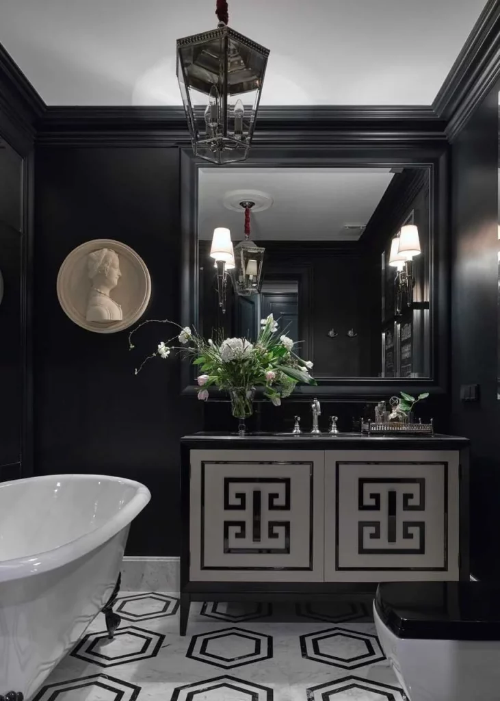 45 Art Deco Bathroom Ideas For A Moody Fall