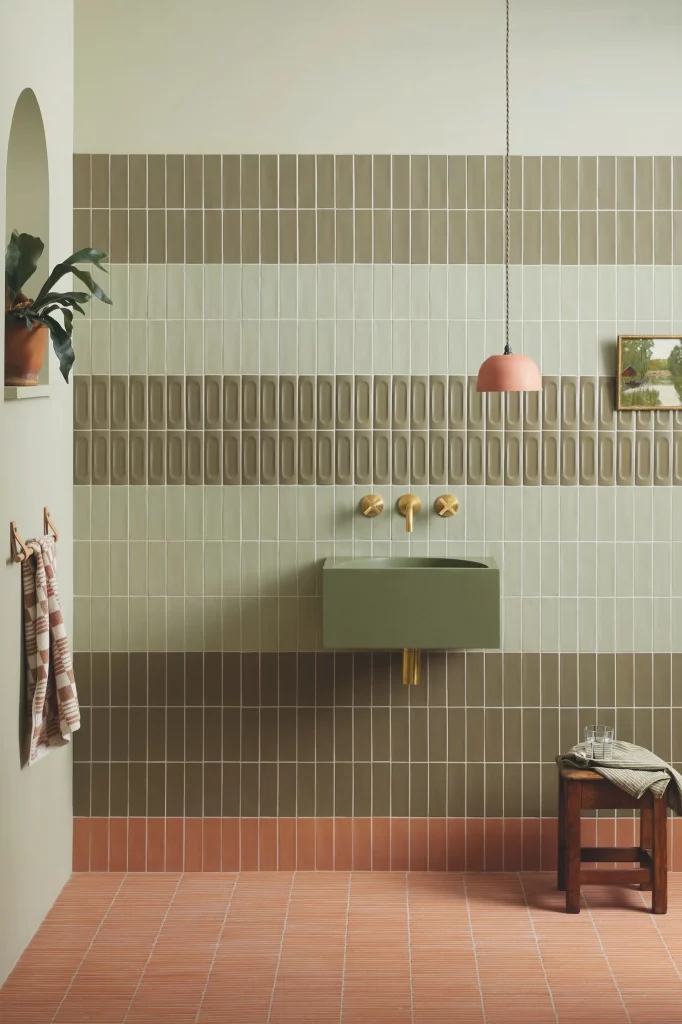 43 Olive Green Bathroom Ideas to Fall 2026 Season