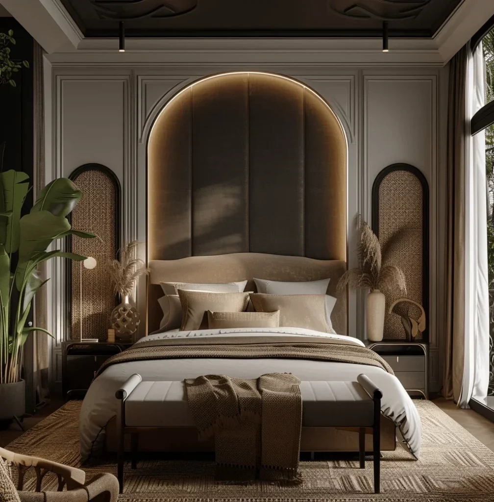 50 Modern Art Deco Bedroom Ideas For Fall