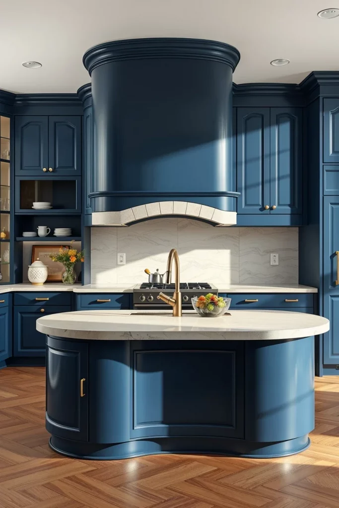 45 Dark Blue Kitchen Design Ideas to Fall 2026 Season