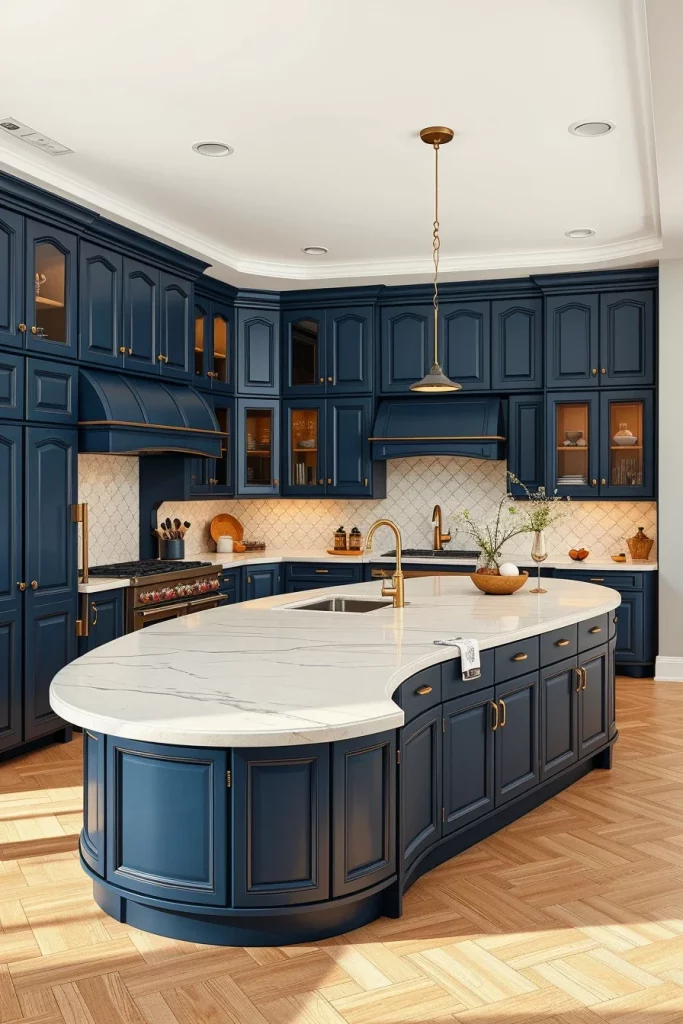 45 Dark Blue Kitchen Design Ideas to Fall 2026 Season