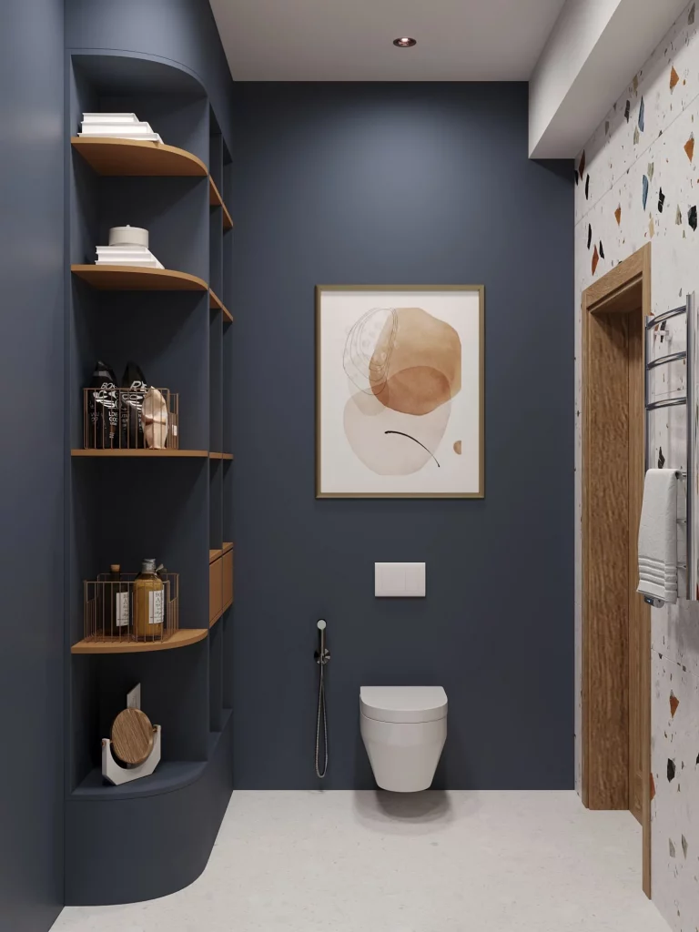 46 Small Bathroom Organization and Storage Solutions for Fall
